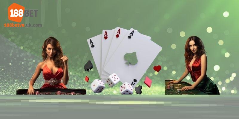 Sảnh game bài 188Bet sở hữu nhiều đặc điểm thu hút người chơi